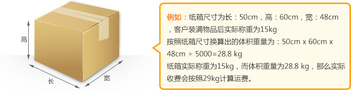 國際快遞怎樣計費